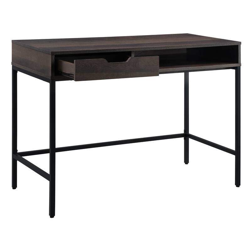Contempo 40" Desk with Drawer and Shelf