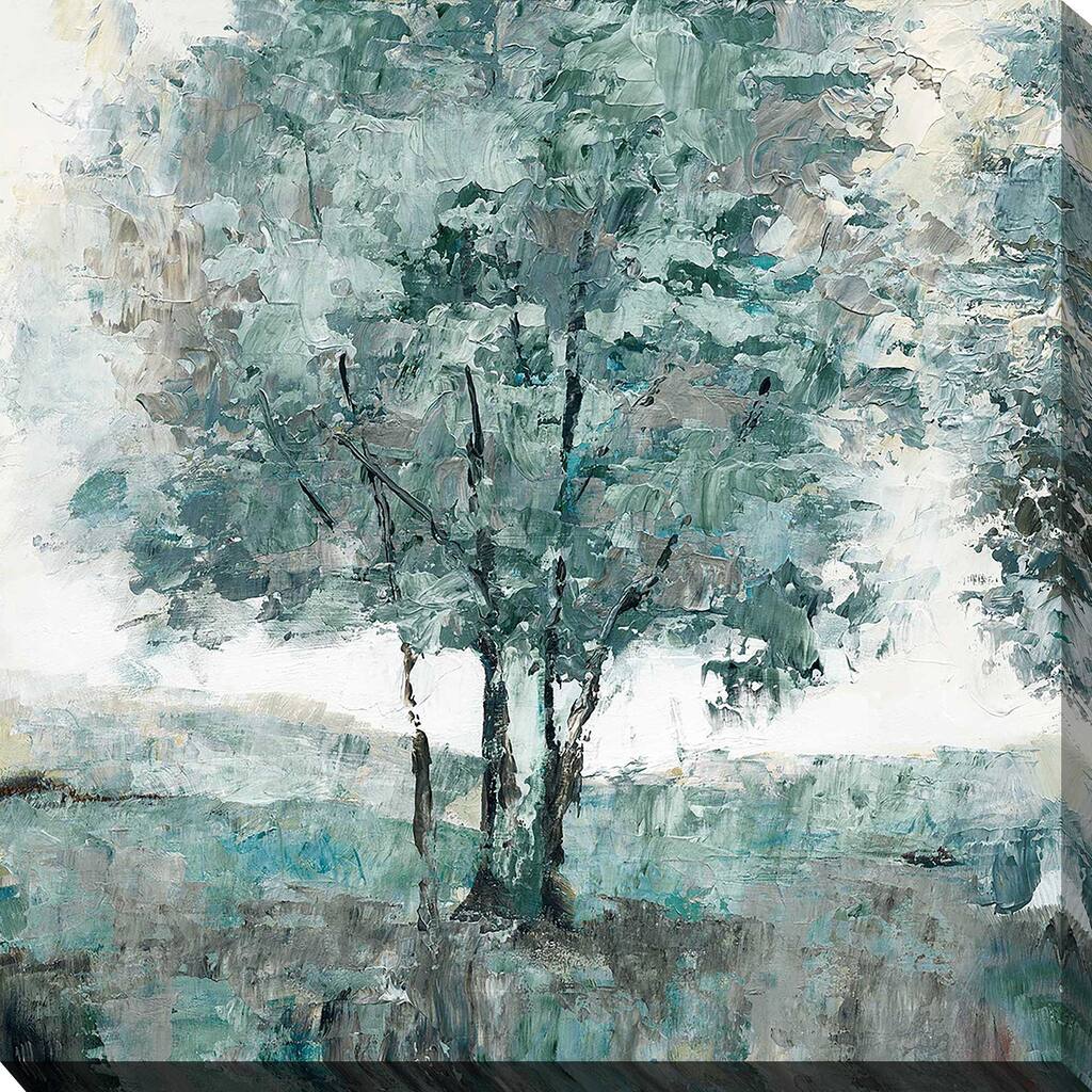 "Teal Sentinel" by Nan I Print on Canvas