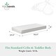 preview thumbnail 9 of 15, Little Seeds Twinkle Standard Firm Baby Crib & Toddler Bed Mattress