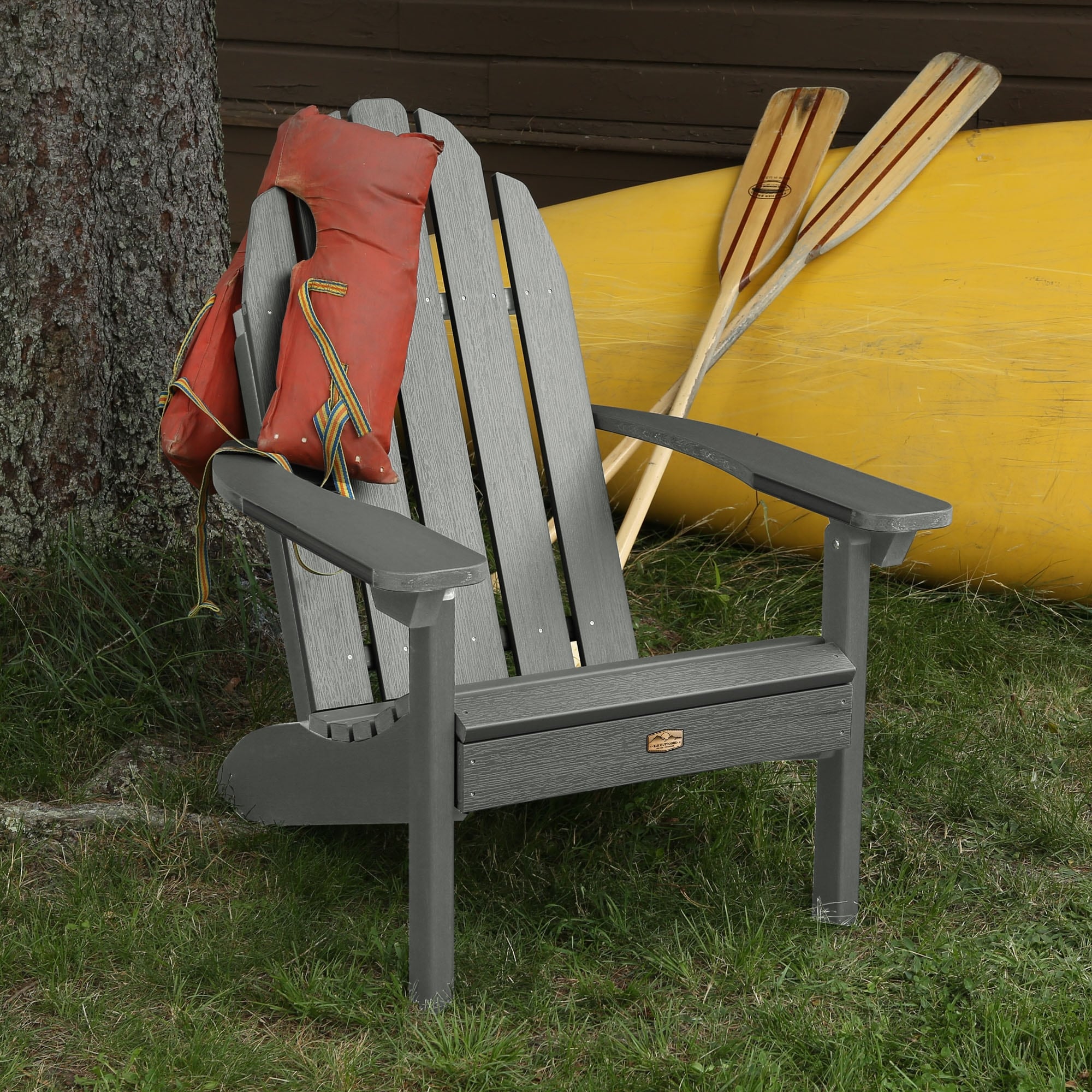 ELK OUTDOORS® Essential Eco-Friendly Adirondack Chair - Overstock - 15809479