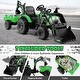 preview thumbnail 7 of 17, 12V 3 in 1 Kids Ride On Excavator with Shovel Bucket and Music - 96.5" x 25" x 33.5" (L x W x H)