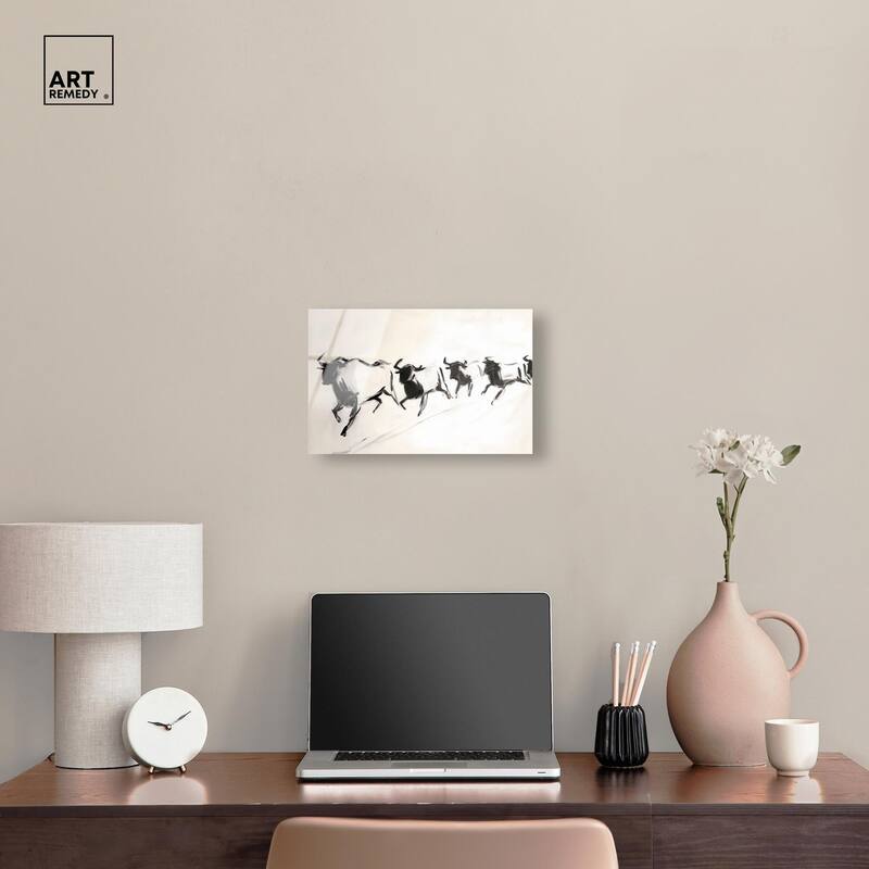 Bovine II Acrylic by Art Remedy, Ready to Hang