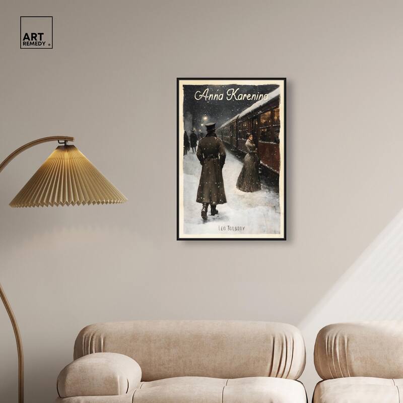 Anna Karenina Canvas by Art Remedy
