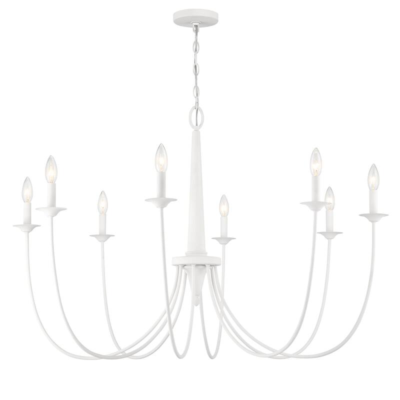 Savoy House 1-1202-8 Stonecrest 8 Light 42" Wide Taper Candle Style