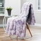 preview thumbnail 95 of 111, Chanasya Faux Fur Wolf Throw Blanket With Reversible Sherpa