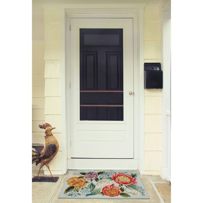 Liora Manne Esencia Secret Garden Indoor/Outdoor Mat