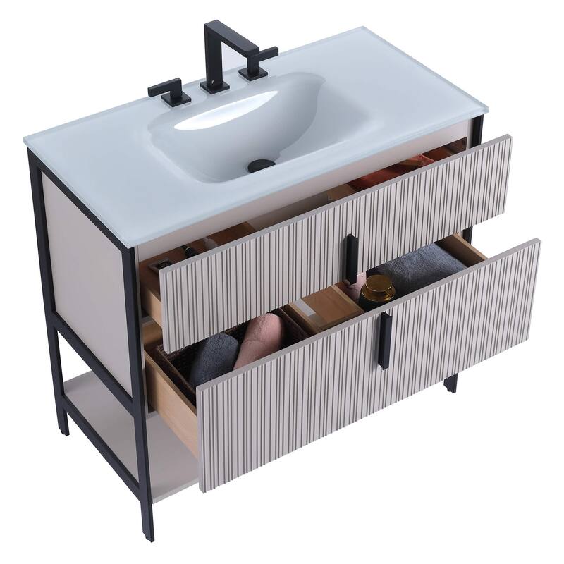 Fine Fixtures Serenity Modern bathroom vanity