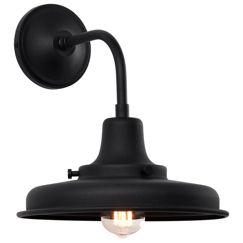 Morris Medium Outdoor Lantern Black Finish