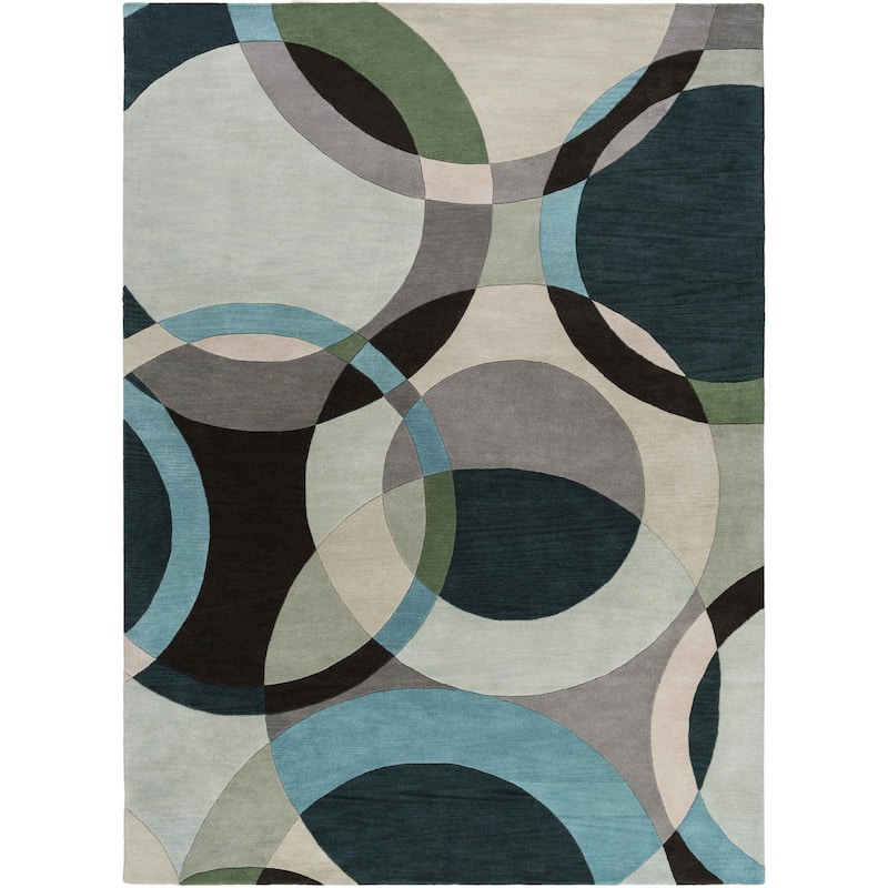 Livabliss Forum Mid-Century Geometric Hand Tufted Area Rug