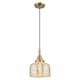 Option Antique Brass / Silver Plated Mercury Shade