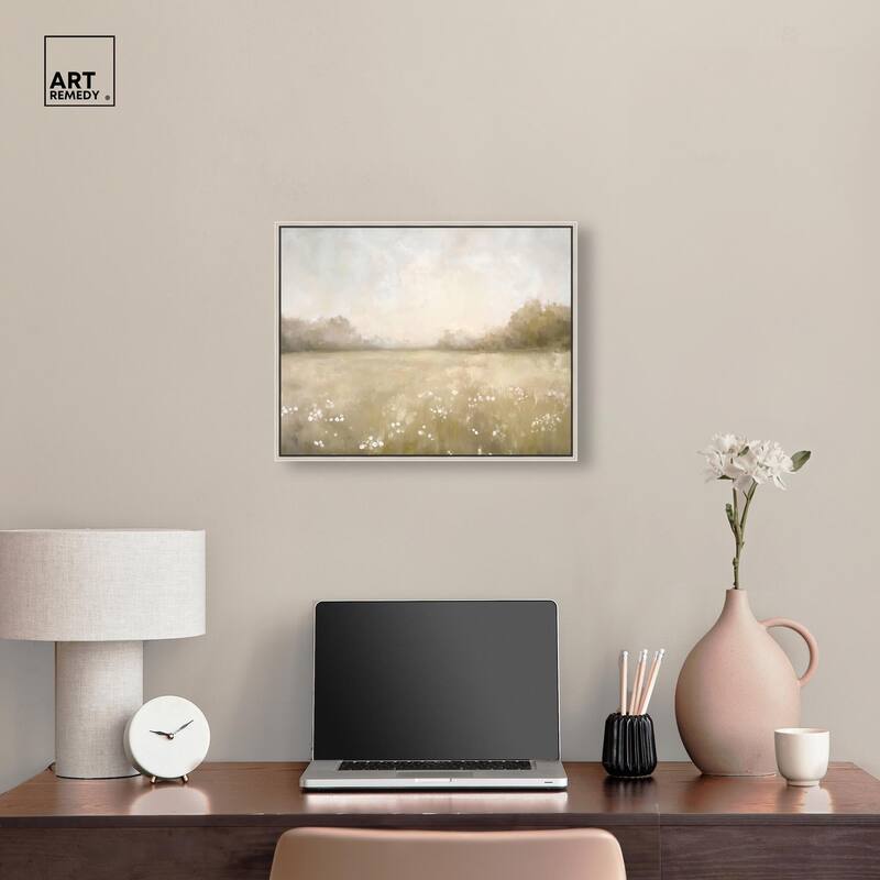 Peaceful Expanse Canvas by Art Remedy