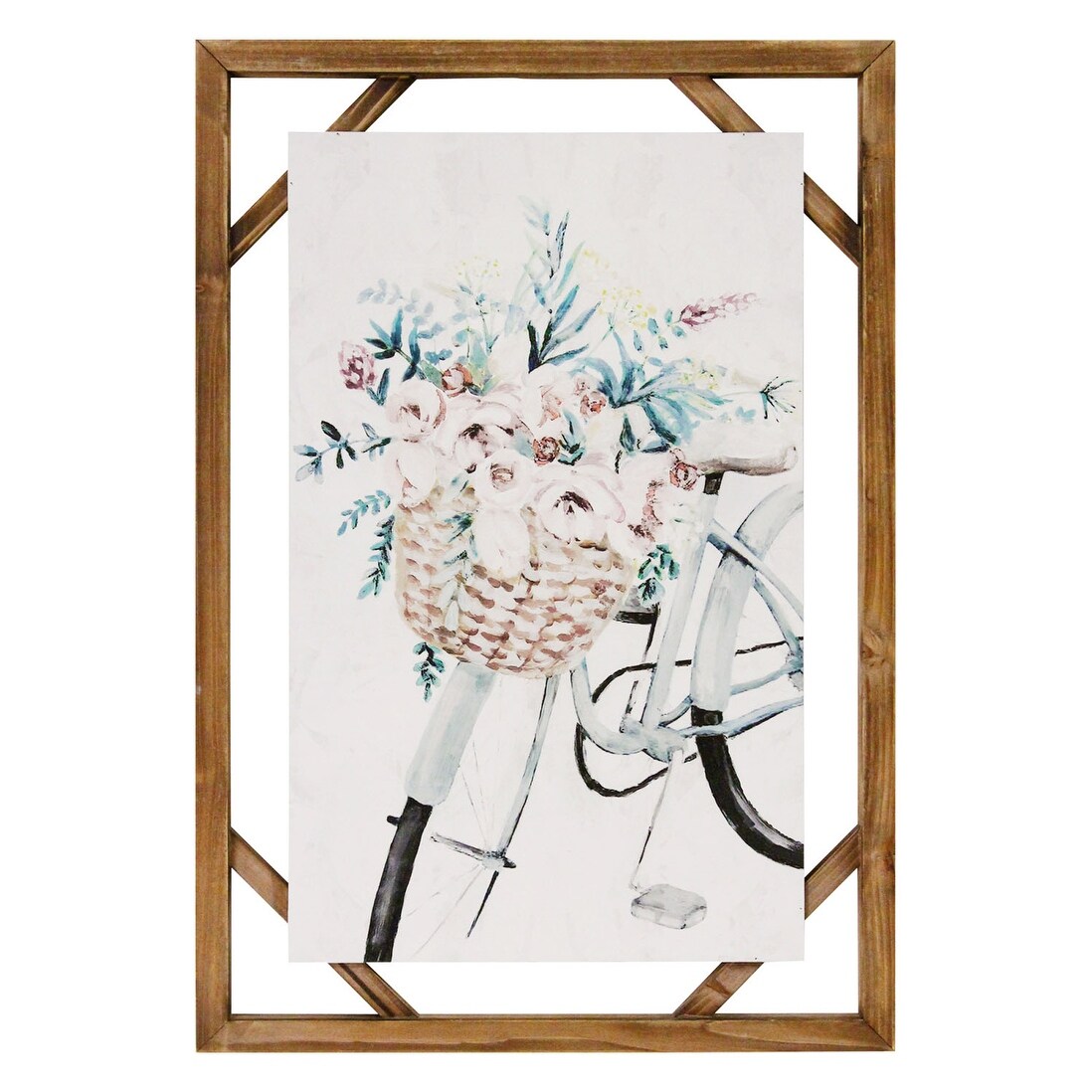 Shop Stratton Home Decor Decorative Shabby Chic Bike Wall Art
