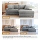 preview thumbnail 64 of 116, Modular Armchair and Ottoman Set with Adjustable Headrest, Flannel Upholstery