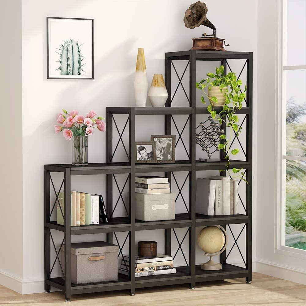 Black Farmhouse Bookshelves Bed Bath Beyond