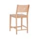 preview thumbnail 14 of 14, Caelan Seagrass 24-Inch Counter Stool (Set of 2)
