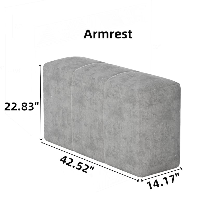 Comfortable Oversized Sectional Sofa with Multiple Functions and Stylish Design