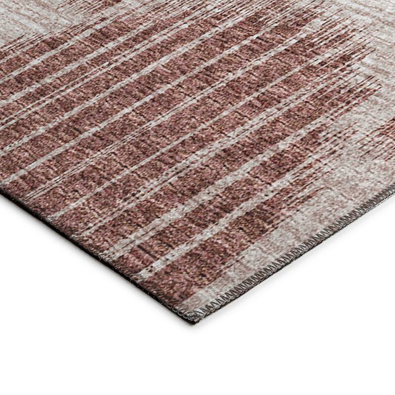 Indoor/ Outdoor Yuma Circles Washable Rug