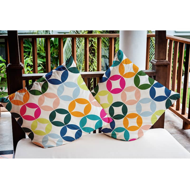 Eye Opener Indoor/Outdoor Throw Pillow