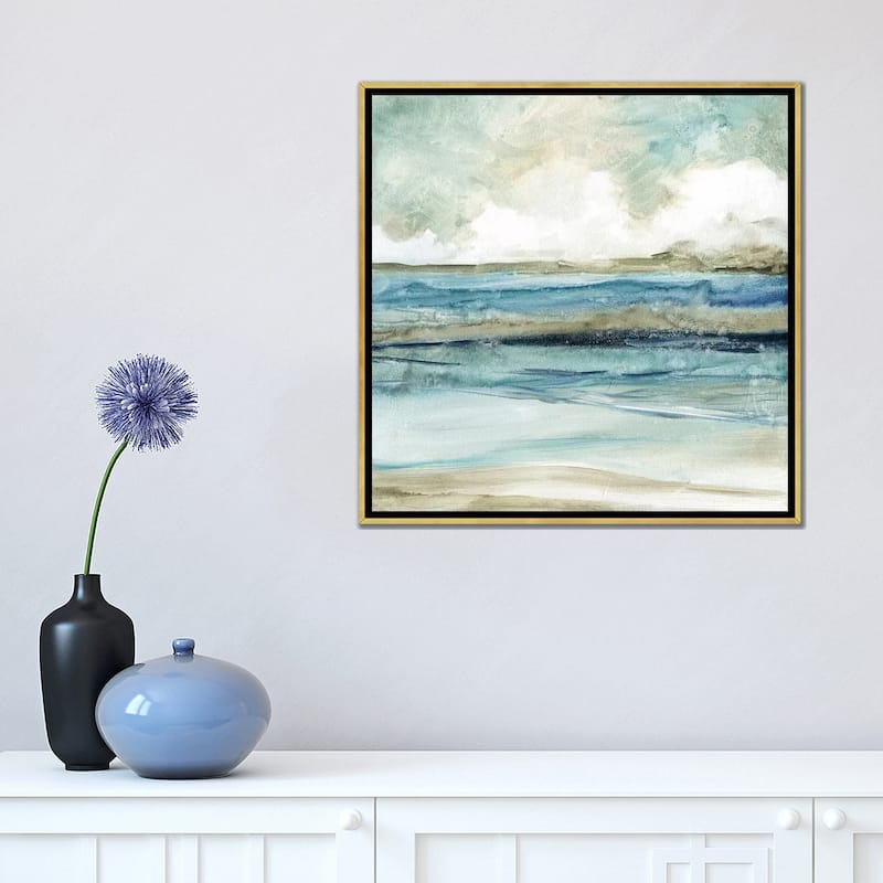iCanvas "Soft Surf II" by Carol Robinson Framed Canvas Print