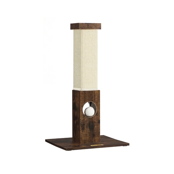 Cat Scratching Post, Cat Scratcher for Indoor Cats, 28.7 Inches Tall,  Furniture Scratching Deterrent Sisal Scratch Pole with Toy - Bed Bath &  Beyond - 38454743