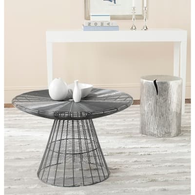 SAFAVIEH Marsha Grey Wire Coffee Table - 29" x 29" x 19" - 29Wx29Dx19H