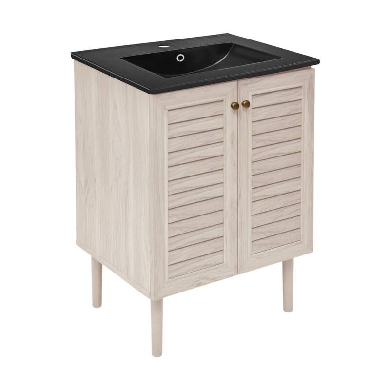 Swiss Madison SM-BV6201 Bron 24" Free Standing Single Basin Vanity Set