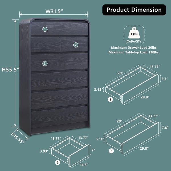 average dresser height Chelsea Dressers in Various Sizes, Shapes, and Colors