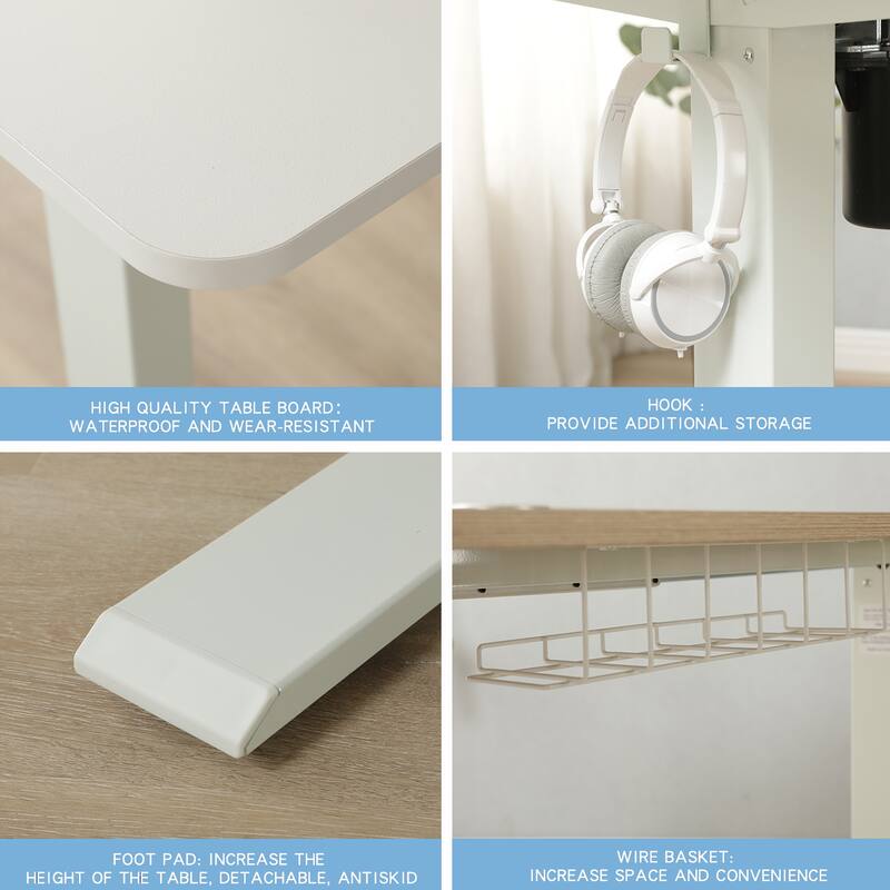 Transitional Computer Desk with Generous Work Surface, Brown finish