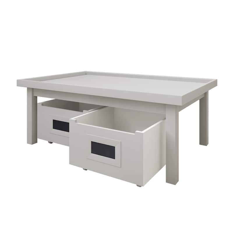 CraftPorch Contemporary Kids Table with Drawers