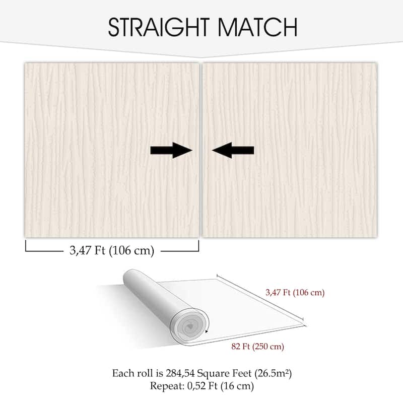 SUSSEXHOME Removable Wallpaper-Waterproof, Strippable, Light Resistance & Cleanable Wall Paper Roll-Wallpaper-Picasso