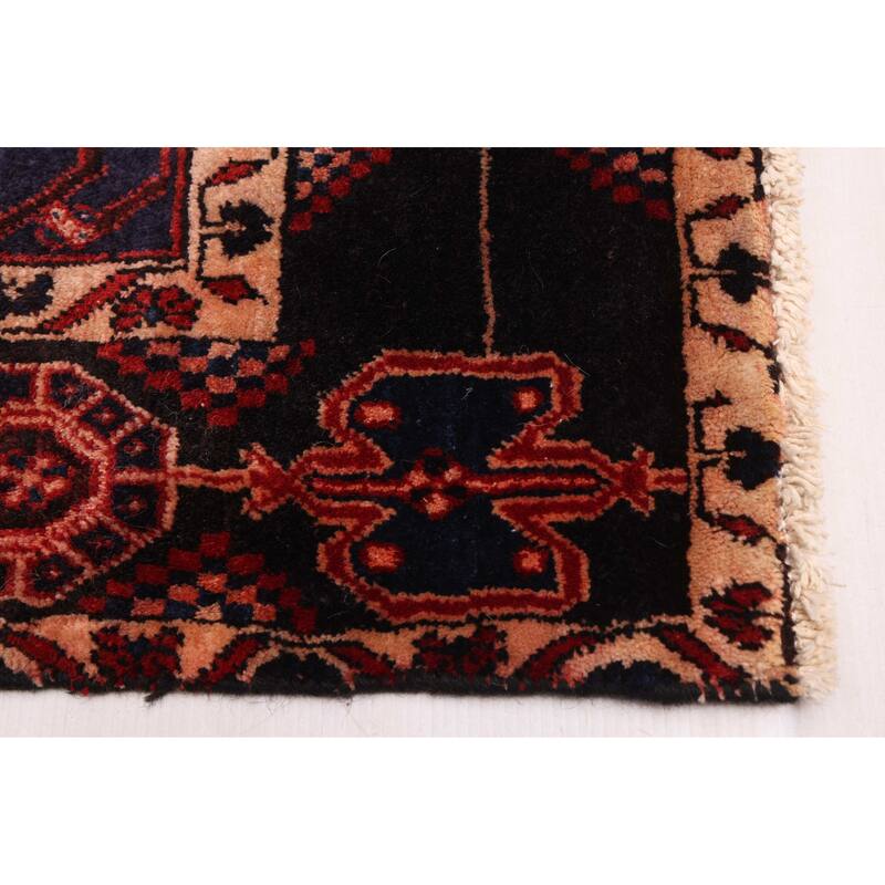 ECARPETGALLERY Hand-knotted Melis Dark Copper Wool Rug - 4'11 x 6'3