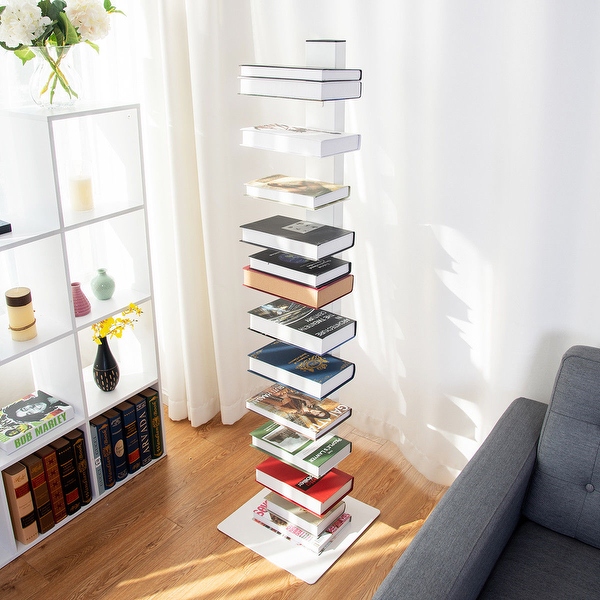 Modern Spine Bookcase for Small Space