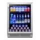 preview thumbnail 9 of 11, Yeego 23.4 Inch Beverage cooler 140 Can Can Built-in/ Freestanding Beverage Refrigerator - 24 inch