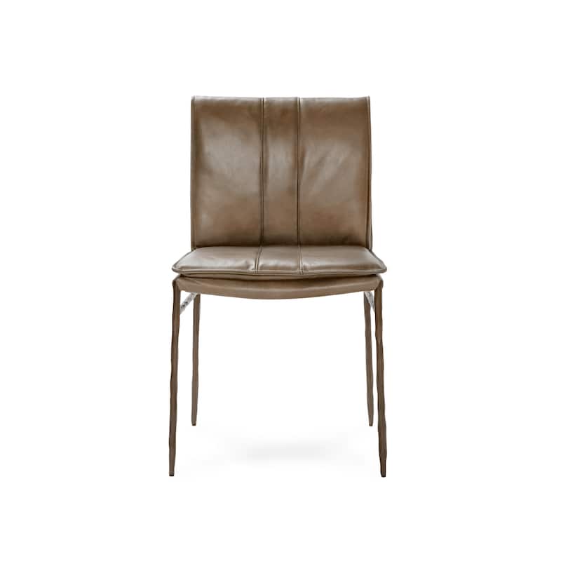 Classic Home Tuscan Genuine Leather Dining Chair (Set of 2)