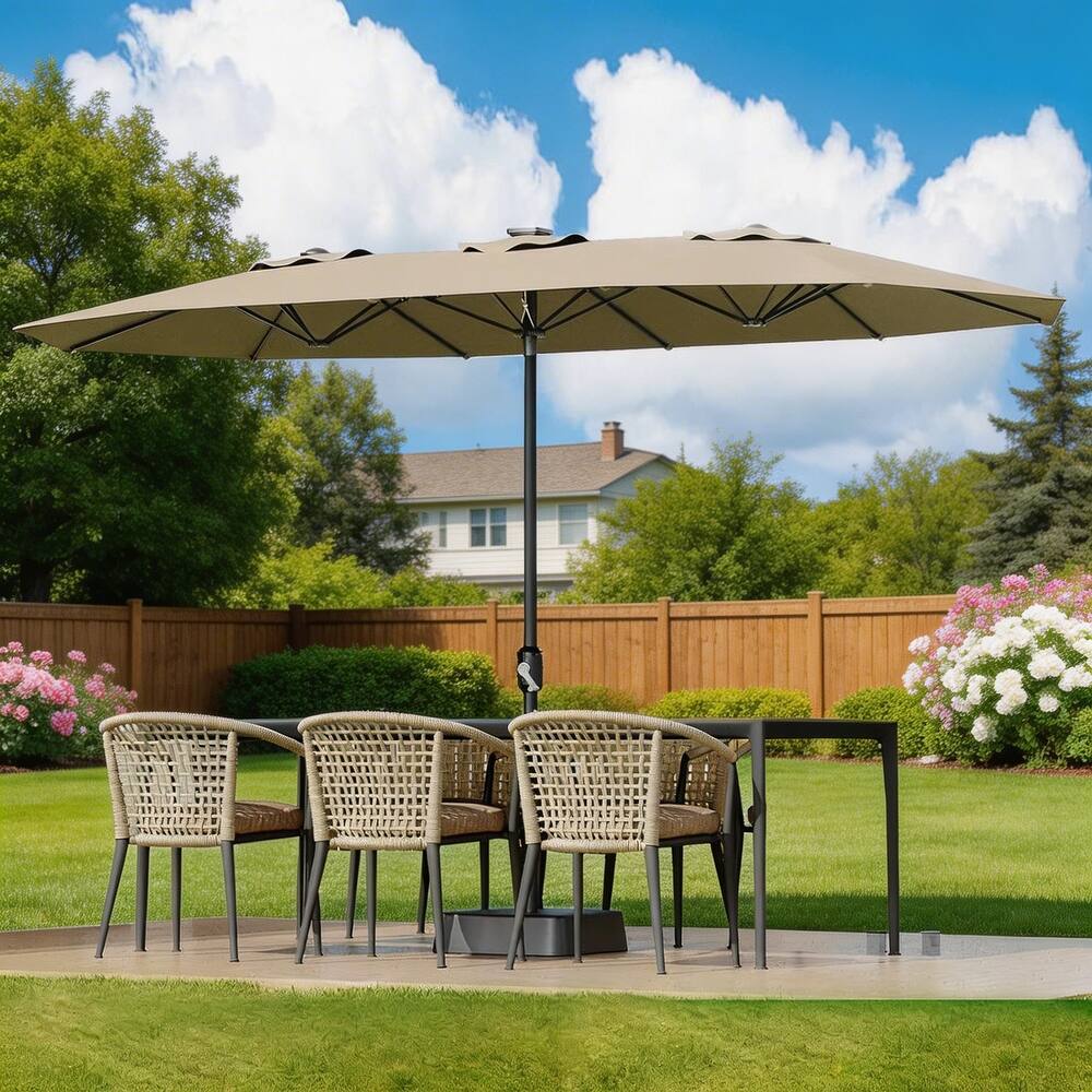 13ft Patio Umbrella, with Double Canopy, No Base