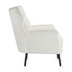 preview thumbnail 8 of 37, Stylish Wing Back Velvet Accent Chair by Christopher Knight Home