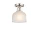 Option Brushed Satin Nickel / White