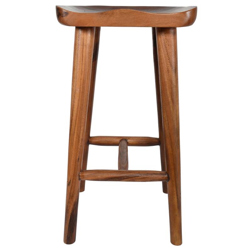Suar Contoured Bar Stool