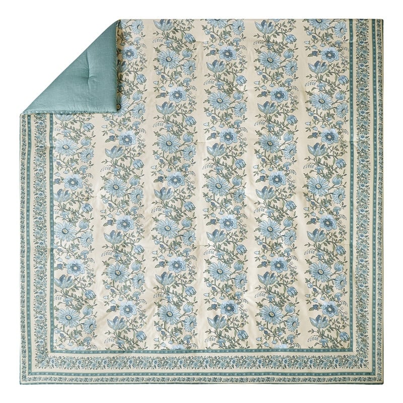 Spartina 449 Mystic Moss 3-Piece Cotton Sateen Comforter Set