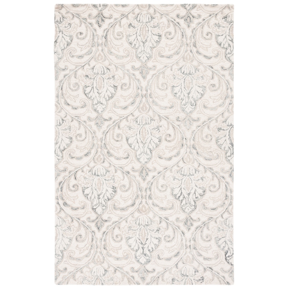 SAFAVIEH Handmade Micro-Loop Maribelle Modern Wool Rug