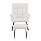 preview thumbnail 25 of 24, Rocking Chair Nursery Glider Chair High Back Rocking Armchair Upholstered Lounge Chair