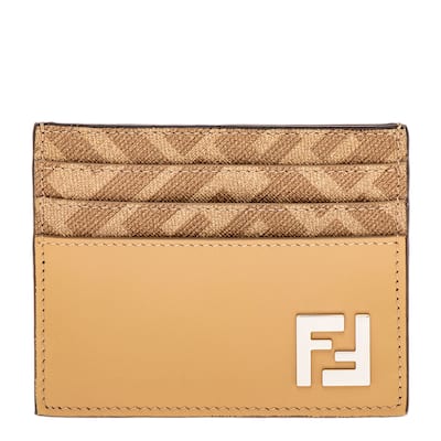 Fendi Men's FF Squared Card Holder