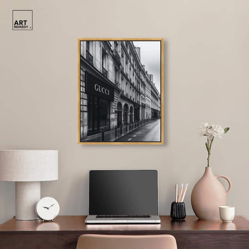 Paris Love Canvas by Art Remedy
