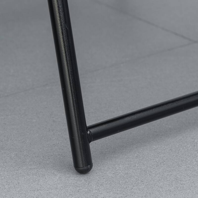 Outsunny Set of 2 Patio Folding Chairs, Outdoor Bungee Sling Chairs w/ Armrests, Portable Lawn Chairs for Camping