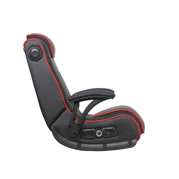 X Rocker Pro Series H4 2.1 Dual Wireless and Bluetooth Floor Rocker,  Black/Red - Bed Bath & Beyond - 32202237