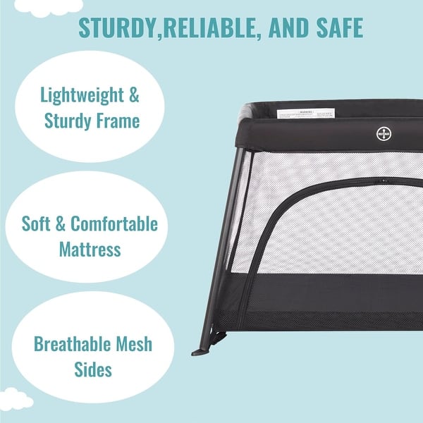 Pack N Play Dream On Me Zazzy Portable Playard With Bassinet In