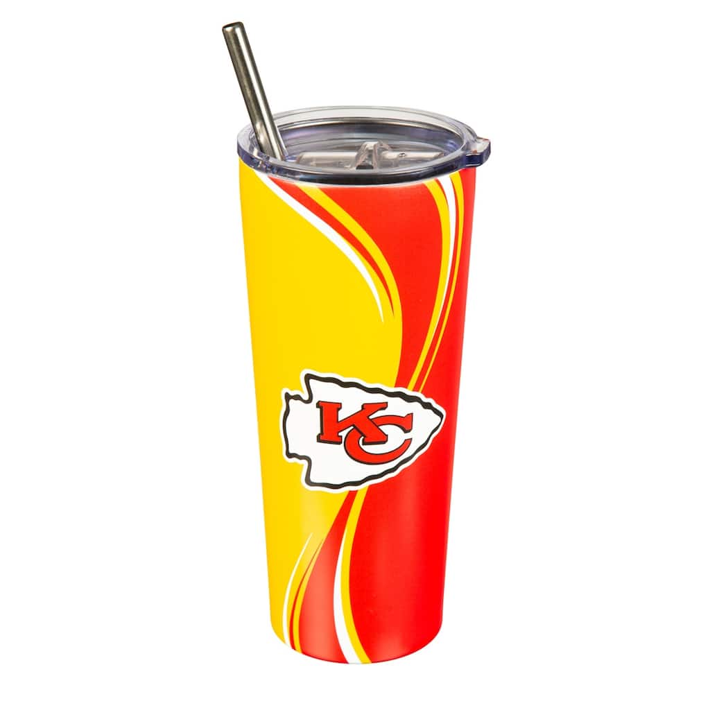 20 oz Stainless Steel Tumbler, Kansas City Chiefs