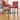 Bennett Red Faux Leather High Back Bar Stools (Set of 2) by iNSPIRE Q Bold