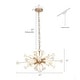 preview thumbnail 7 of 6, Veitchii Luxury Gold Ceramic Chandelier 4-light Modern Contemporary LED Sputnik Ambient Light