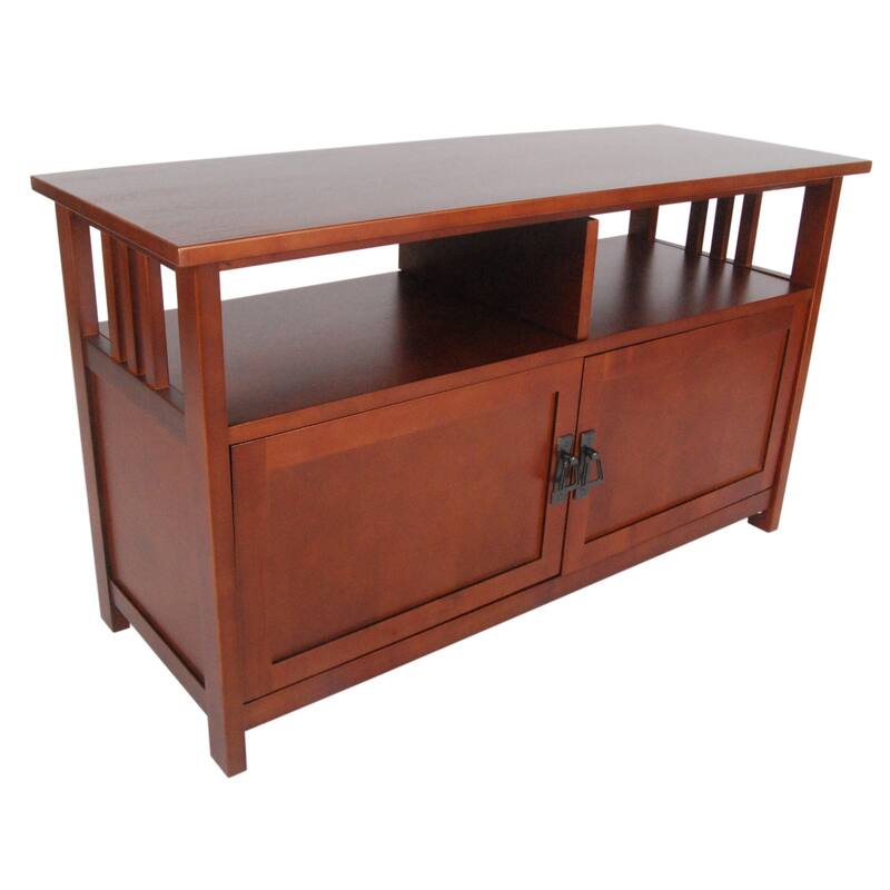 42-inch Boutwell TV Stand with Doors - Cherry